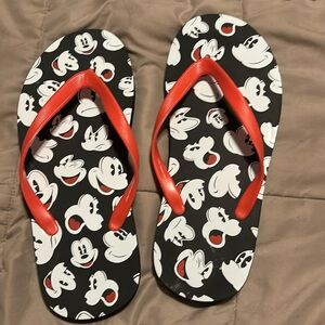 Disney Mickey Mouse flip flops- Men’s size 8-9